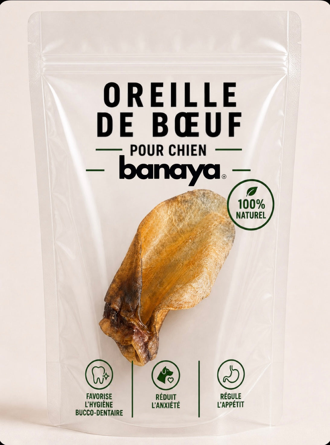 Oreille de Boeuf pour chien