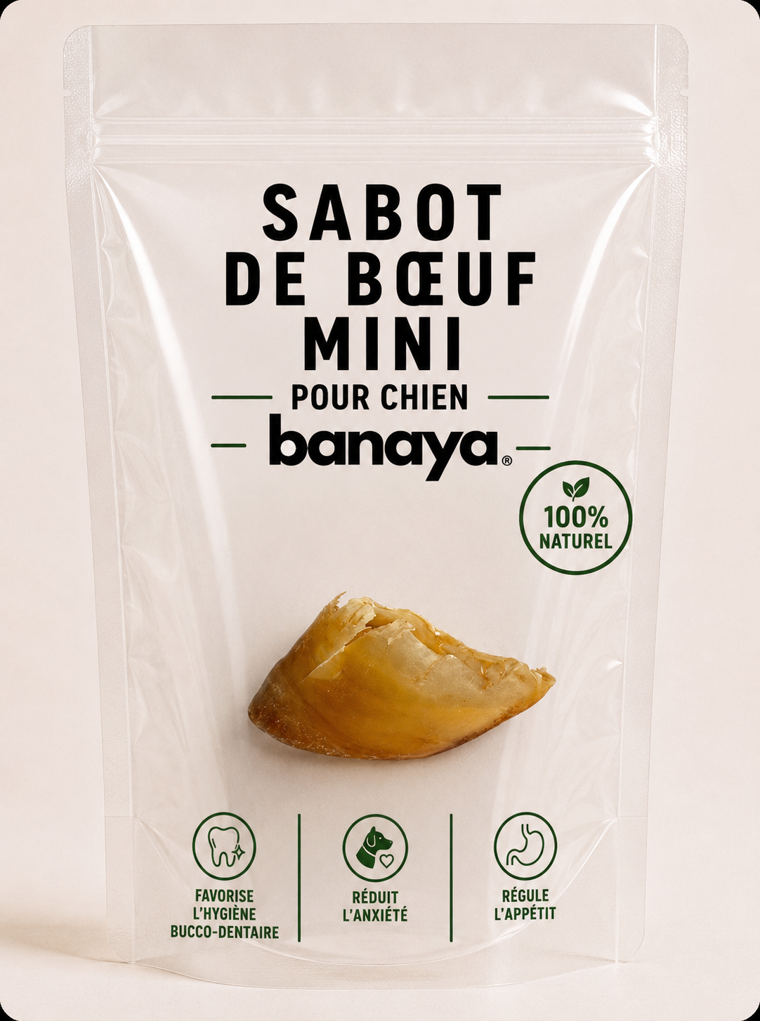 Sabot de bœuf mini - pour chien