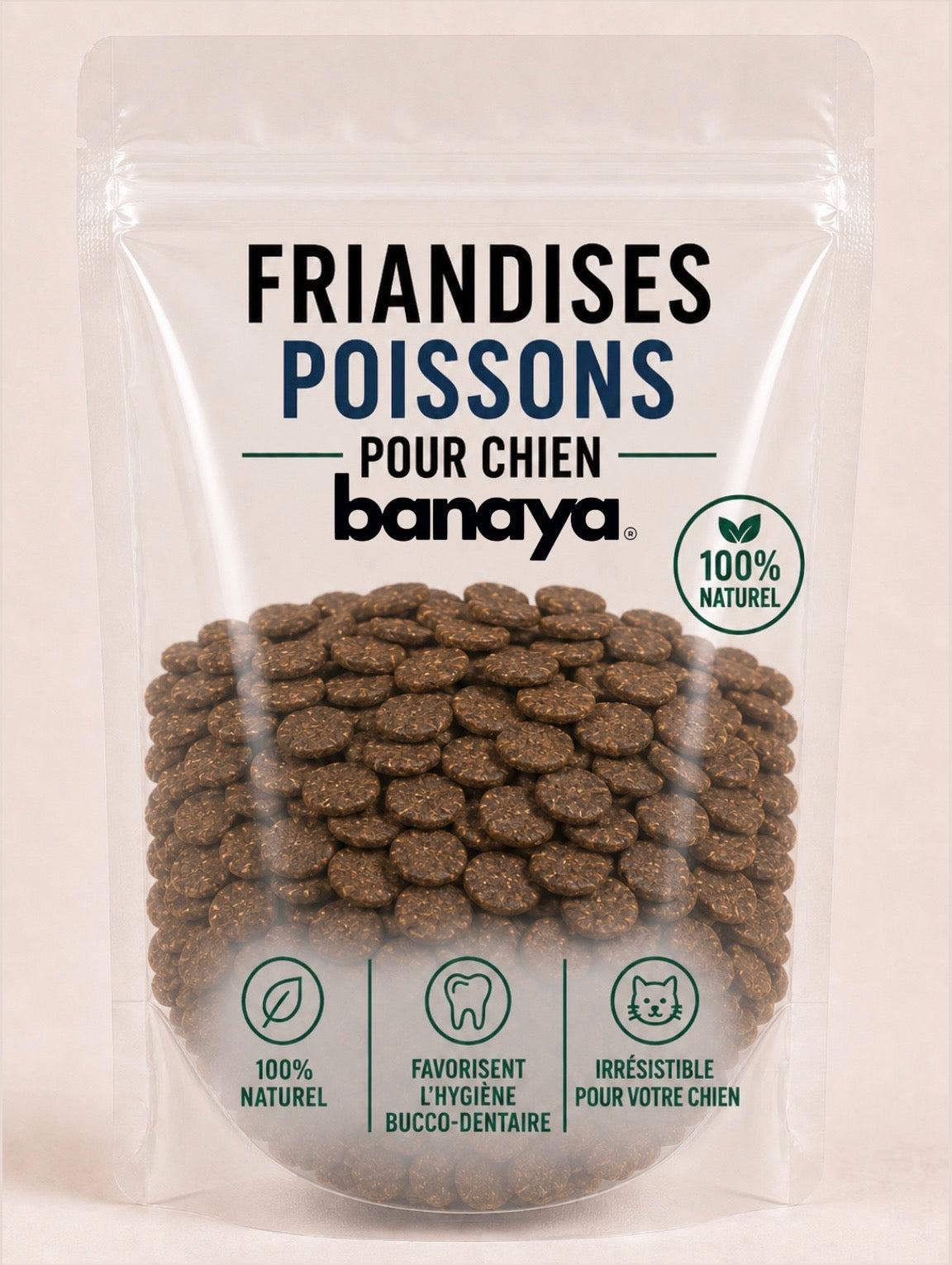 Friandises au poisson - pour chien
