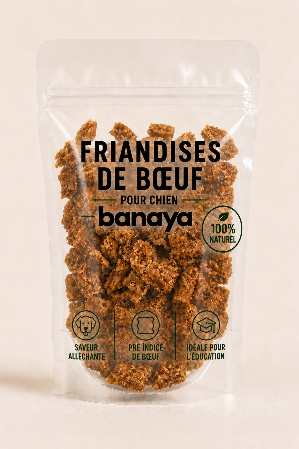 Cube de boeuf - pour chien