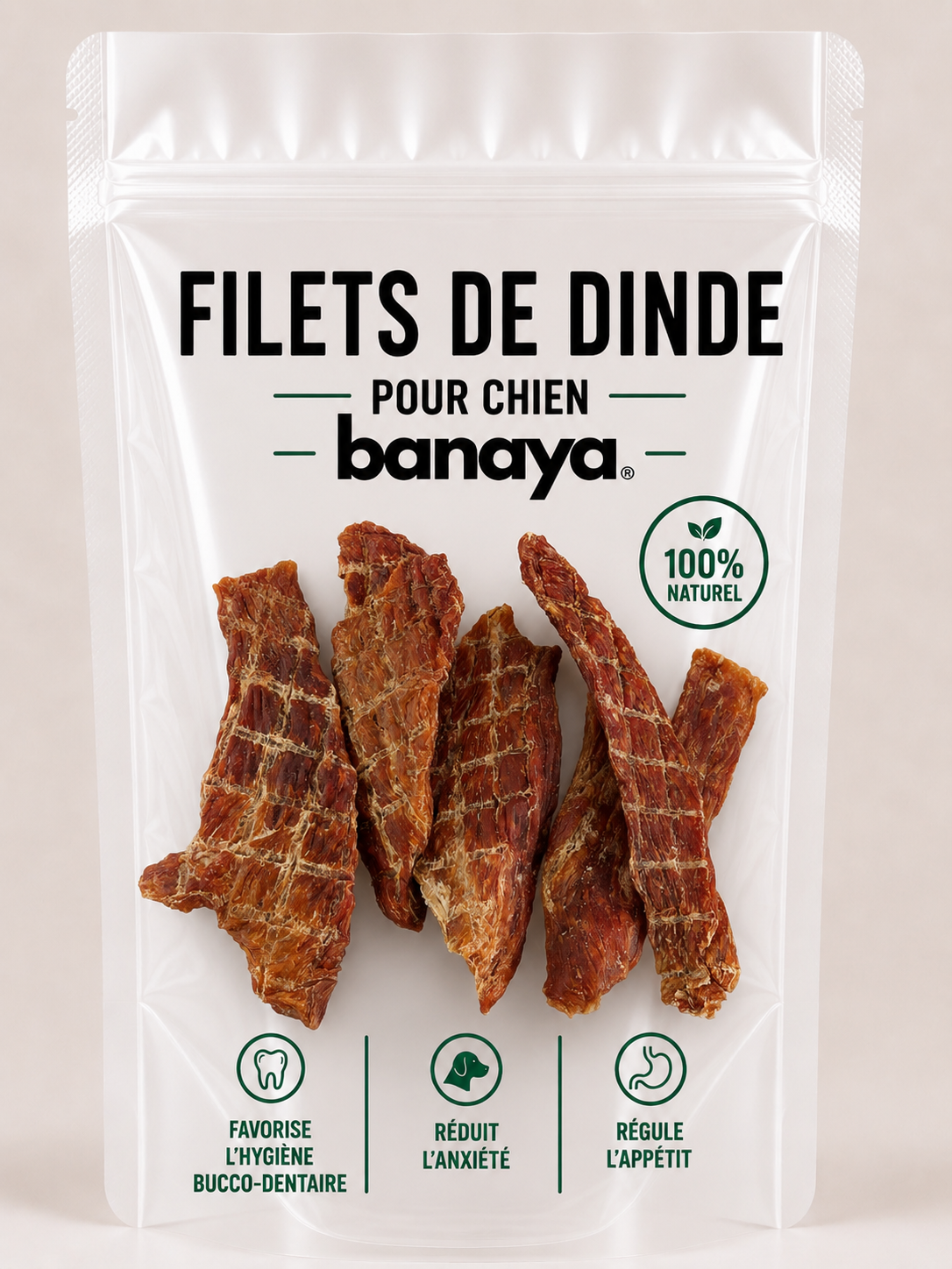 Filet de dinde - Pour Chien