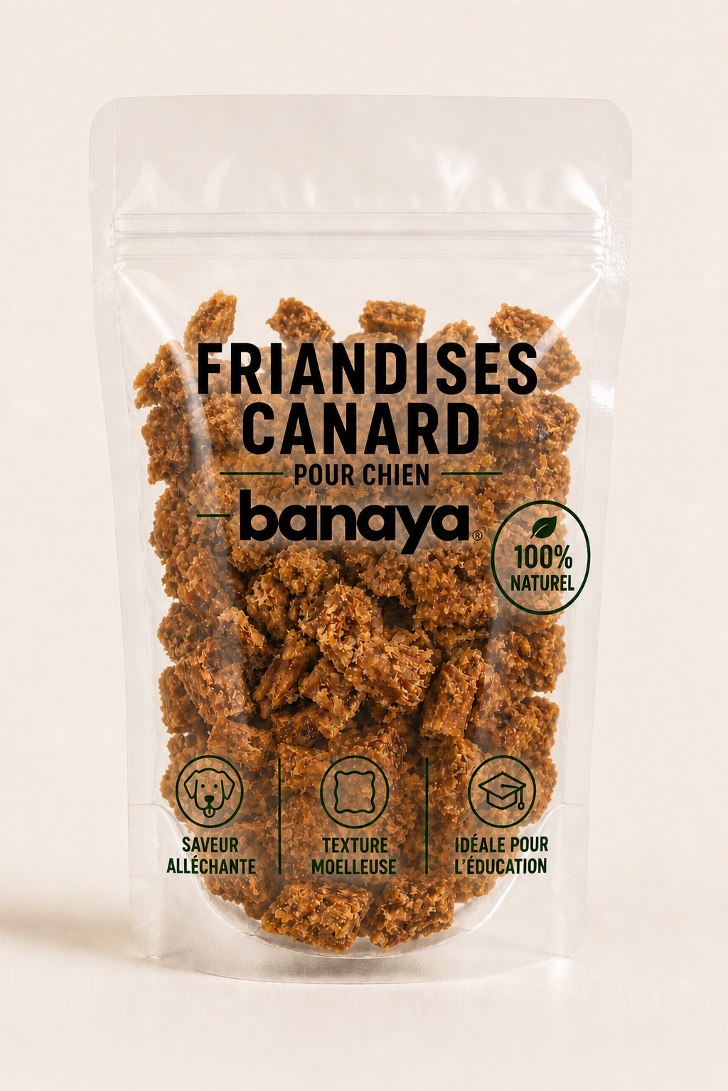 Friandises canard pour chien