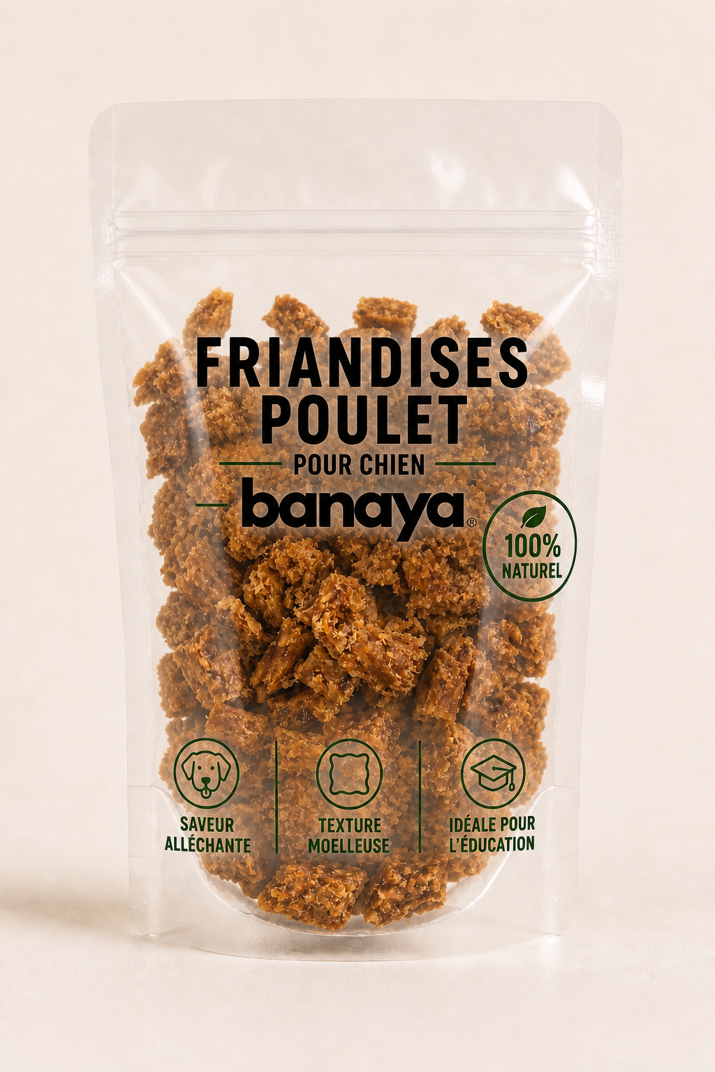 Friandises poulet pour chien