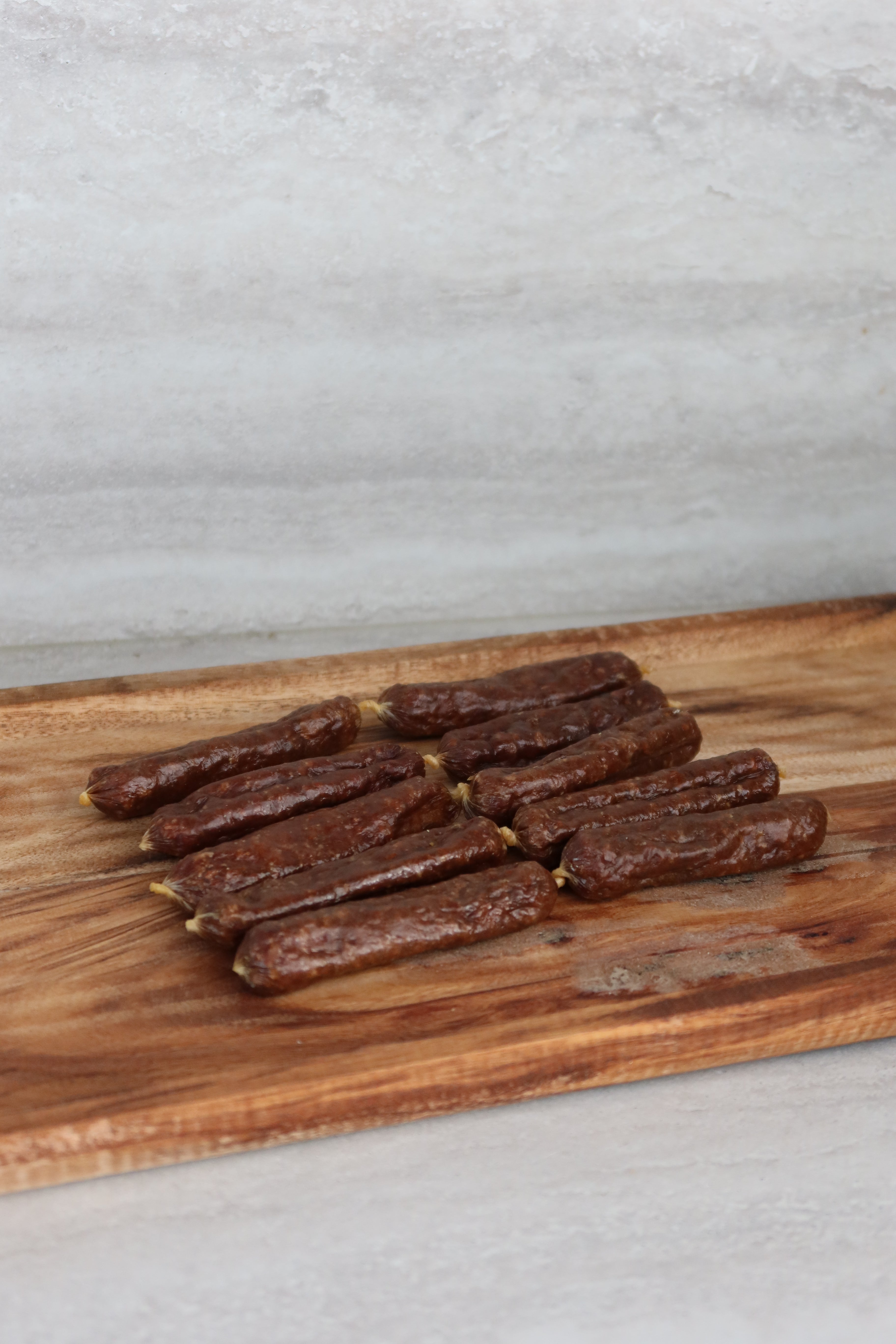 saucisses de boeuf - pour chien