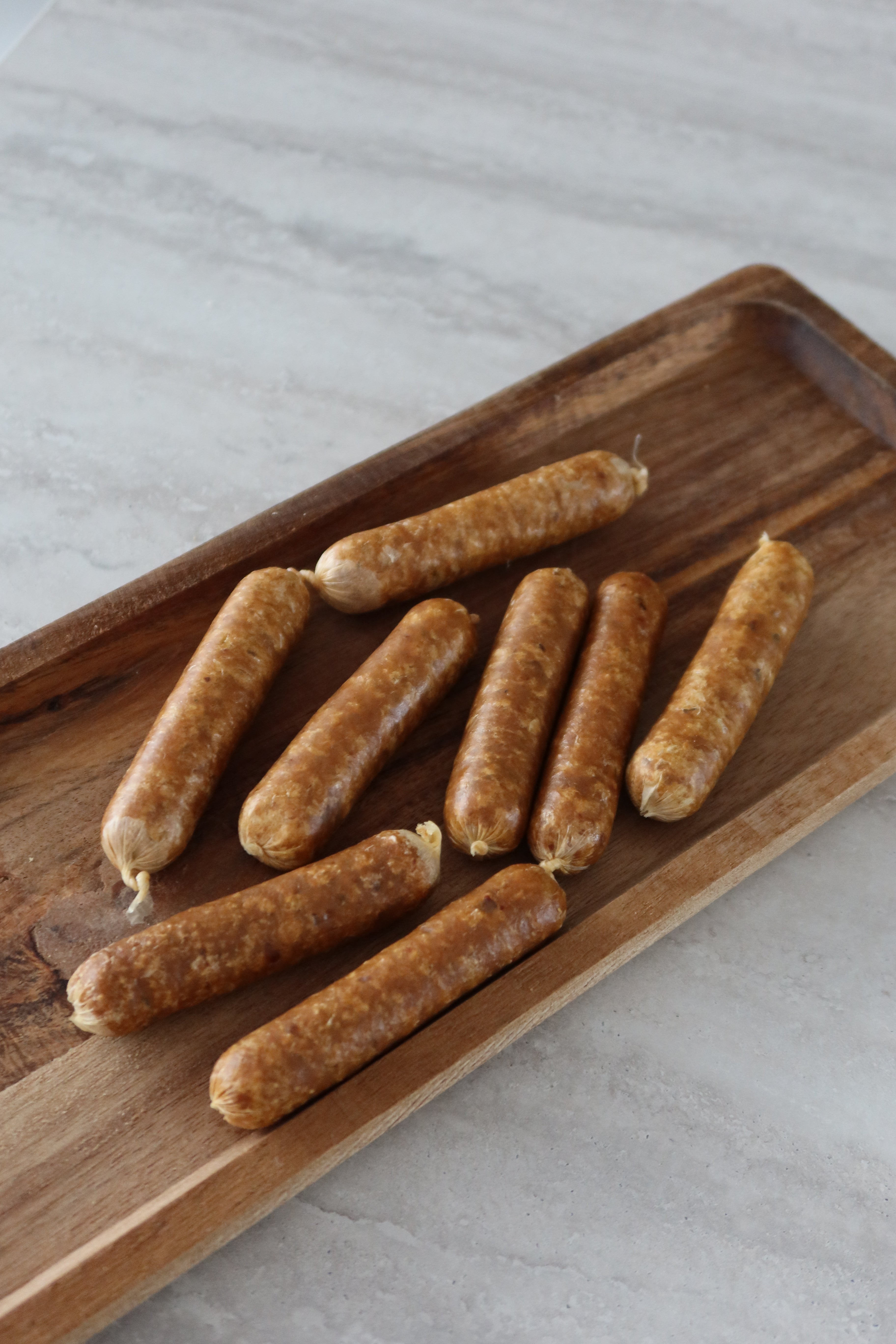 Saucisses de poulet - pour chien