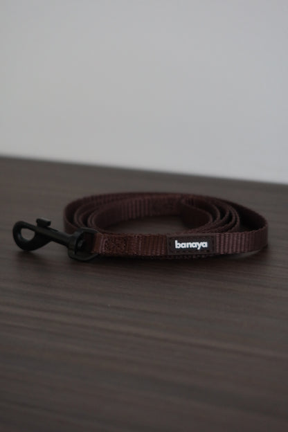 Laisse chocolat chiot / chaton 1,2m